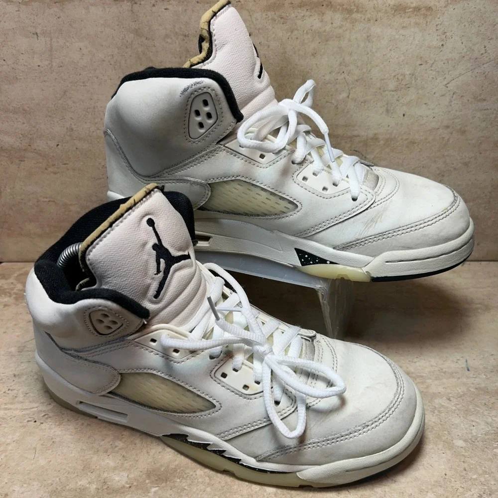 Nike Air Jordan 5 Retro SE Craft Light Orewood Brown‎ FQ3682-100 7Y Womens 8.5